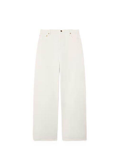 golden goose Jeans Golden boyfriend in denim bull bianco ottico Golden Goose | GWP02079P00098010190